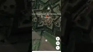 ⭐ shaped like fort found on Google Earth  #shorts