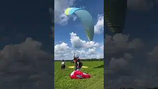 Первый полет на параплане от https://vk.com/skyocean_paragliding !!!!!