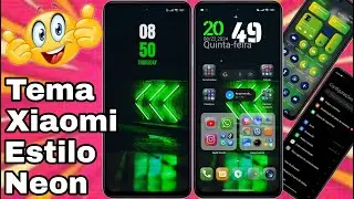 Super Estiloso Tema Xiaomi Ícones 3D e Central de Controle HyperOs @CiclopeTech