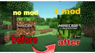 Minecraft Pocket Edition Convert Into Java Edition With Only 1 Mod| 