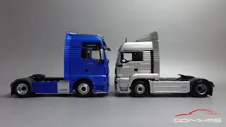 Седельные тягачи MAN | Minichamps vs IXO Models | Масштабные модели грузовых автомобилей 