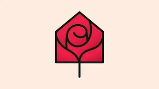 HOW to Make a Rose Logo Design in INKSCAPE