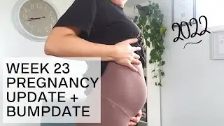Week 22 & 23 Pregnancy Update & Bumpdate - 4th Baby