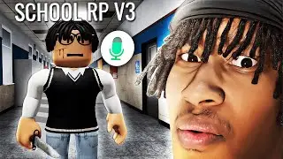 so i got a knife in roblox school rp v3...