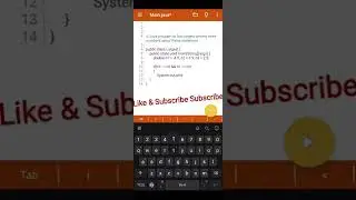 Java program to find largest among three numbers using recursion | Java Tutorial | Shorts