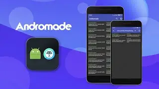 Andromade App | Translating libraries | Created with Sketchware