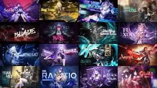 All HSR 5star Trailers synced to their character art (Version 2.0)
