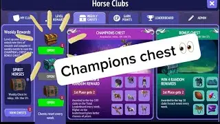 Champions chest and Danger Maze chest!!! - Horse Riding Tales
