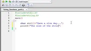 Predefined String Functions