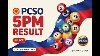 PCSO Lotto Result Today April 12, 2025 | 5PM Draw Updates (EZ2 & Swertres)