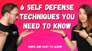 6 Self Defense Techniques You Need To Know! Krav Maga Training