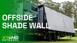 Xtend Outdoors off-side shade wall
