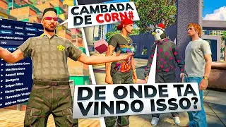 O SERVIDOR INTEIRO OUVINDO MINHA VOZ COM MOD MENU NO GTA RP