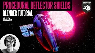 Procedural Deflector Shields - Blender Sci-Fi Tutorial