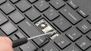 How To Fix Replace Keyboard Key - HP Laptop - Space Enter Shift Ctrl Backspace Tab Large Size