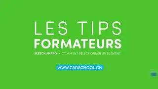 Comment utiliser l'outil Sélection dans SketchUp