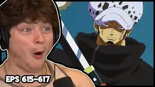 Law literally cut a MOUNTAIN in half.. what the hell (One Piece)