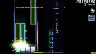 Osu!Mania on my keyboard