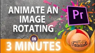 How To Add Motion To Pictures In Premiere Pro | Make An Image Rotate
