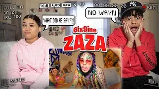 6IX9INE - ZAZA (Official Music Video) REACTION