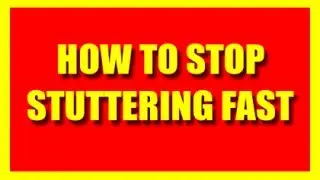 How To Stop Stuttering Fast 2014 -Quick Way To Prevent Stuttering For Adults & Children When Nervous