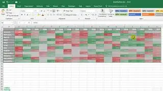Conditional Formatting: Build a Heat Map - Excel Dashboard Tutorial