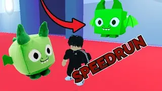 Getting a Huge Dragon Speedrun In Pet Simulator X..