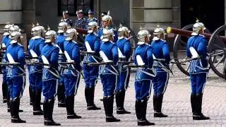Stockholm Changing of the Guard 22-08-2010