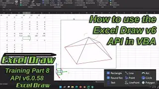 How to use Excel Draw API - Excel Draw v6 Tutorial Part 8 - API Functions 2