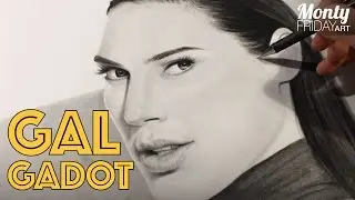 Realistic Drawing #03 - Gal Gadot Pencil Time Lapse