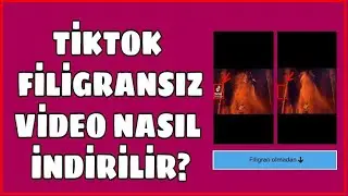 Tiktoktan İndirilen Videodan Logoyu Kaldırma - TİKTOK LOGO SİLME
