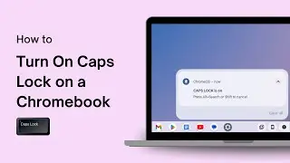 How to Turn On Caps Lock on a Chromebook