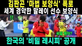 김판곤의 '마법 보양식'? 세계가 경악한 말레이 선수들을 위한 한국의 '비밀 레시피' 폭로!