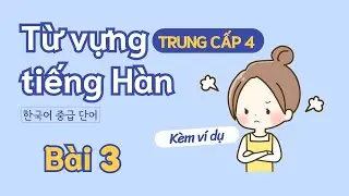 Từ vựng tiếng Hàn trung cấp 4 - Bài 3 | Đọc dịch song ngữ