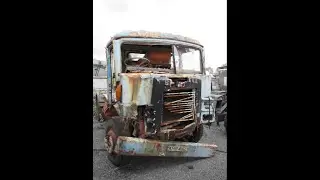 Classic Truck Graveyard Part 1 at Rush Green Motors Hitchin Herts, June 2020