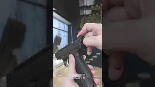 Short barrel but full sized ergonomics. The AAP-01c