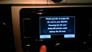 RNS315 SD Card Map installation