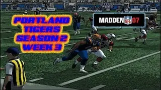 Madden 07 - Portland Tigers vs. Arizona Cardinals - Franchise - Too Many Turnovers