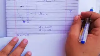 How to find depth of a Trench by Auto level | level machine