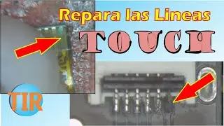 Celular Mojado sin TOUCH pistas rotas y conector roto como arreglar.