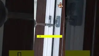 🛠️Как увеличить прижим на пластиковой двери🛠️