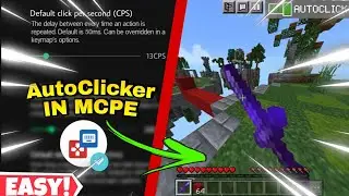How to adjust CPS in MCPE with KeyMapper!!