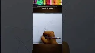 National Moon Day Drawing | Chandra Dinam Drawing Easy | ISRO Chandrayaan 3 Drawing 