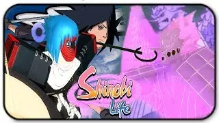 Roblox Shinobi Life Madara Rinnegan Vs Sasuke Full Susanoo In Arena X