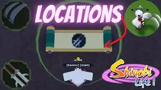 Shinobi Life 2 Kiba Blade Location + Dual Bladed Scythe