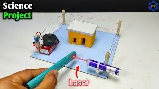Laser Home Security System 🚨 (NEW) | Science Project | School Project