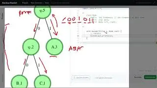 [29] HackerRank: Tree - Huffman Decoding | Step-by-Step Solution