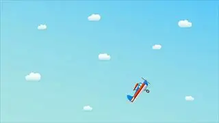 A mad Airplane (My first Animation )