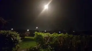 Dark night walk morning ASMR