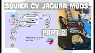 Squier Classic Vibe Jaguar Mods Part 2: Demo